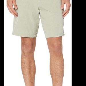 28 Palms khaki shorts flat front board shorts size 36